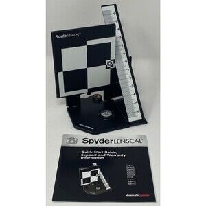 Datacolor SpyderLensCal Autofocus Lens Calibration Aid SLC100 Spyder LensCal